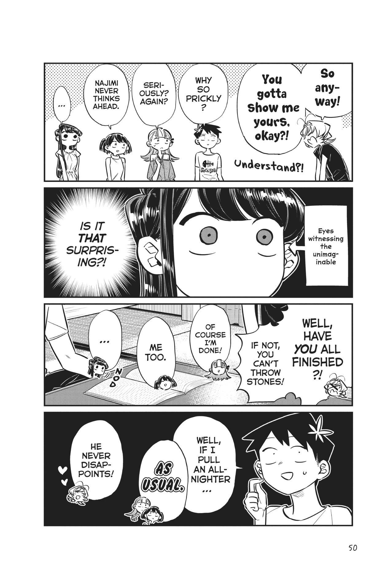 Komi Can’t Communicate, Chapter 50 image 08